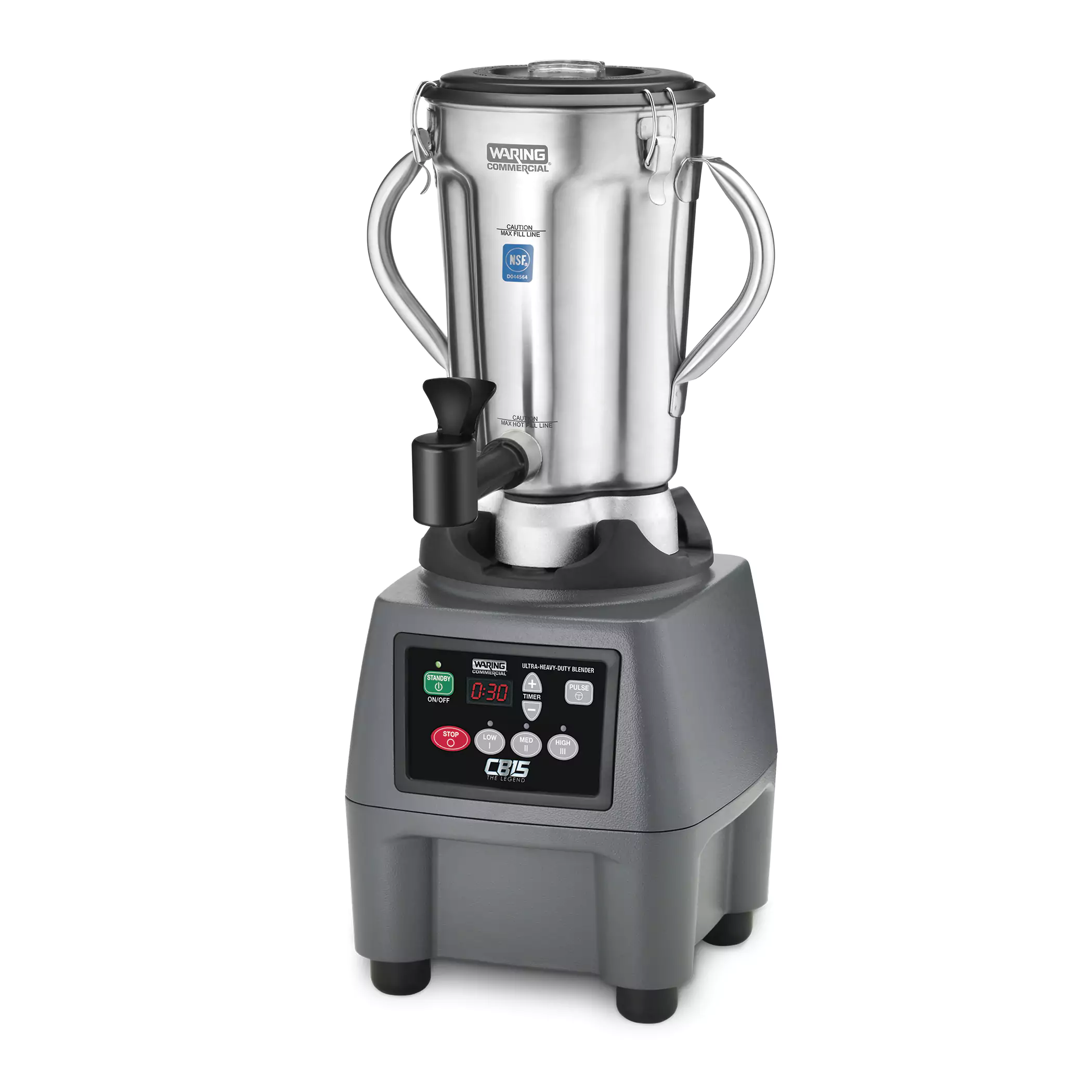 The Legend One-Gallon Food Blender with Spigot and Timer